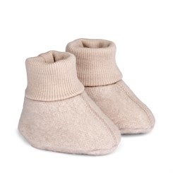 Wheat wool booties - Pale Lilac